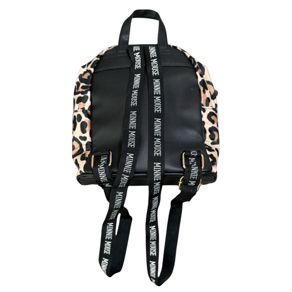 Disney Tan and Black Mini Backpack with Leopard Print - Picture 2 of 6